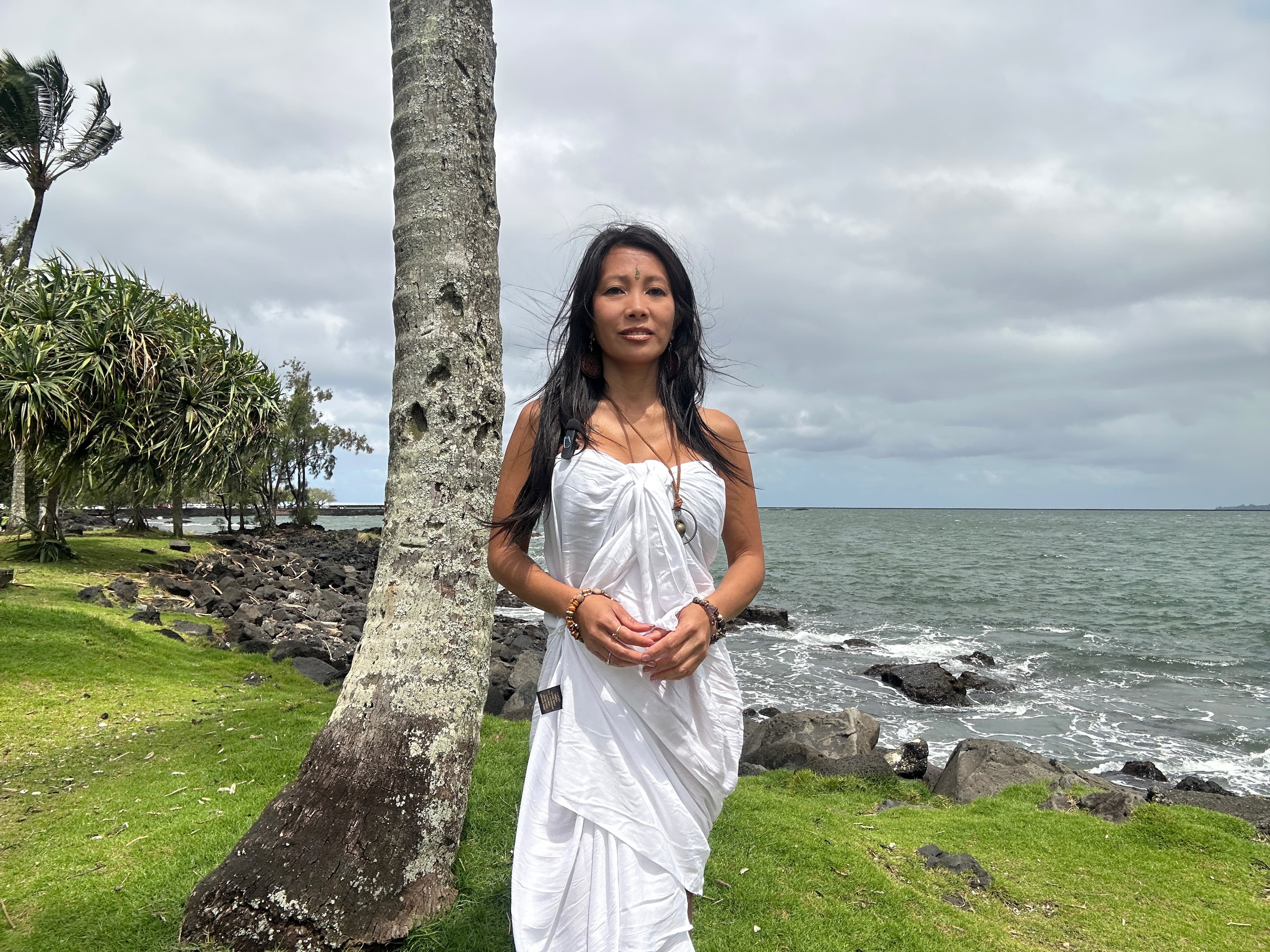Master Kwasha by the ocean